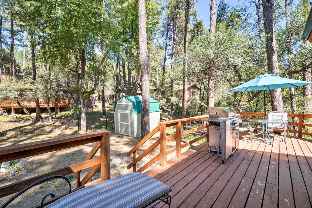 Cozy Cabin With Ac And Deck, 5 Mi To Downtown Prescott Villa Exterior photo