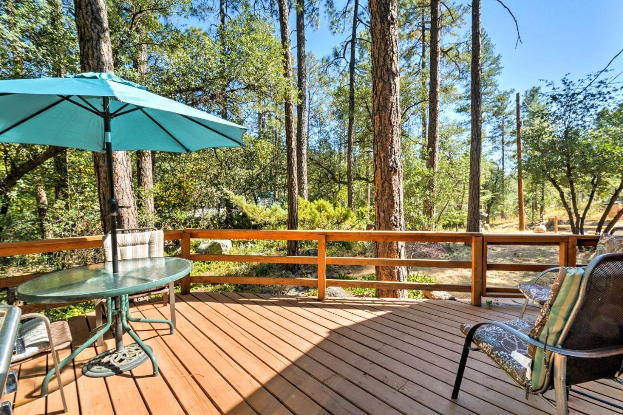 Cozy Cabin With Ac And Deck, 5 Mi To Downtown Prescott Villa Exterior photo